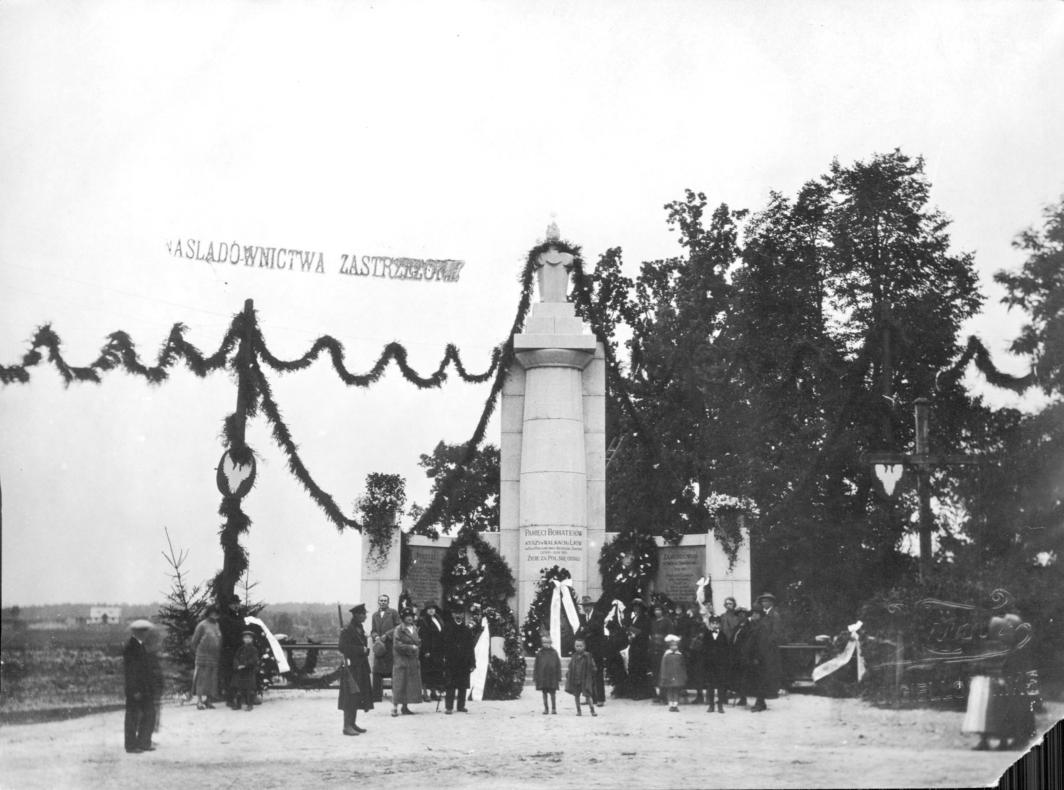 Opening of the Monument to the "Defenders of Lviv" on Persenkówka