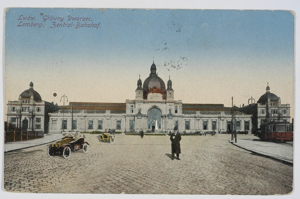 Główny Dworzec Kolejowy przed wojną.