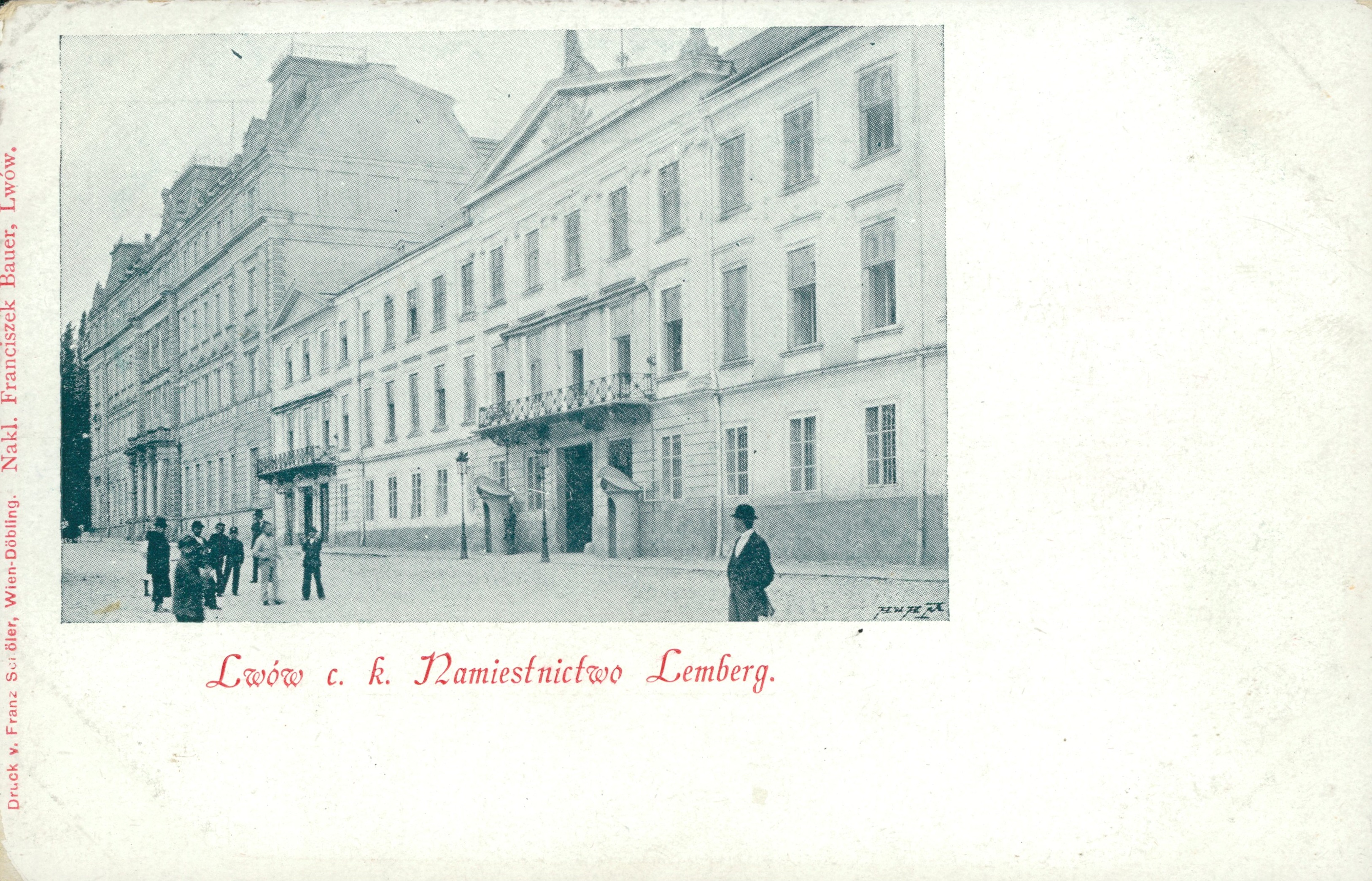 Governor's palace building in early 1900s.